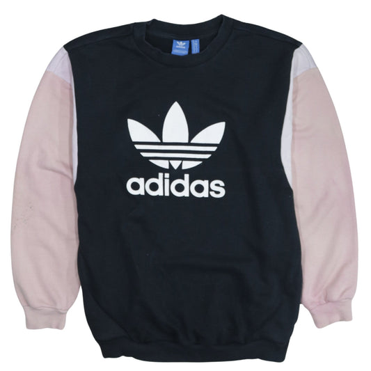 Womens UK Size 10 adidas Multicoloured Pullover Sweatshirt