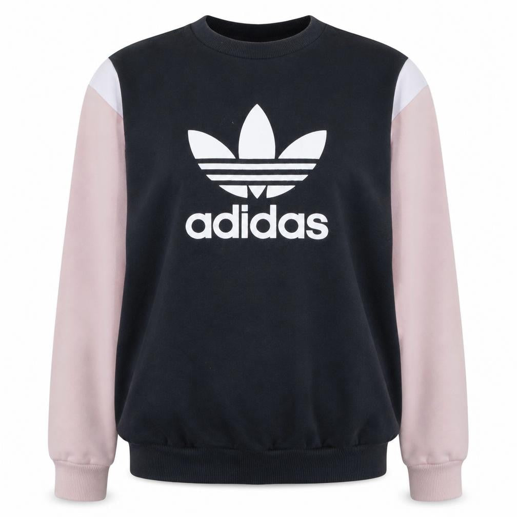 Womens UK Size 10 adidas Multicoloured Pullover Sweatshirt
