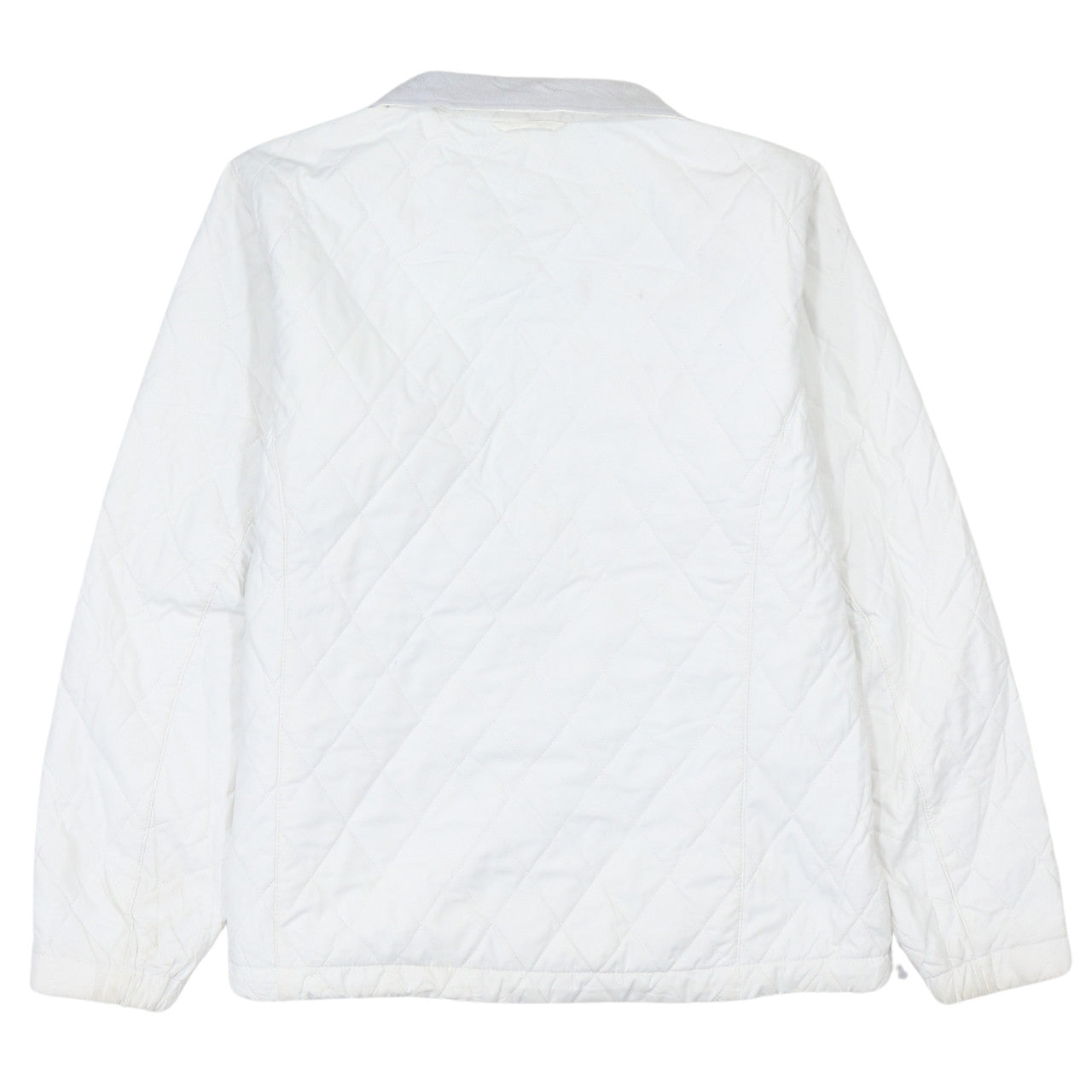 Womens UK Size M Columbia White Quilted Coat