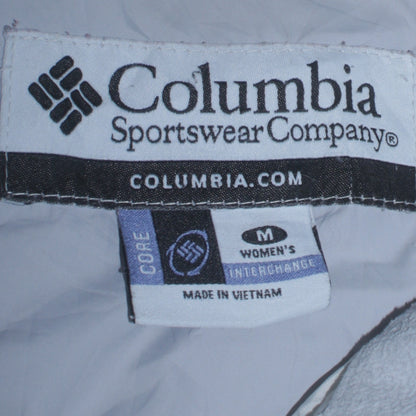 Womens UK Size M Columbia White Quilted Coat