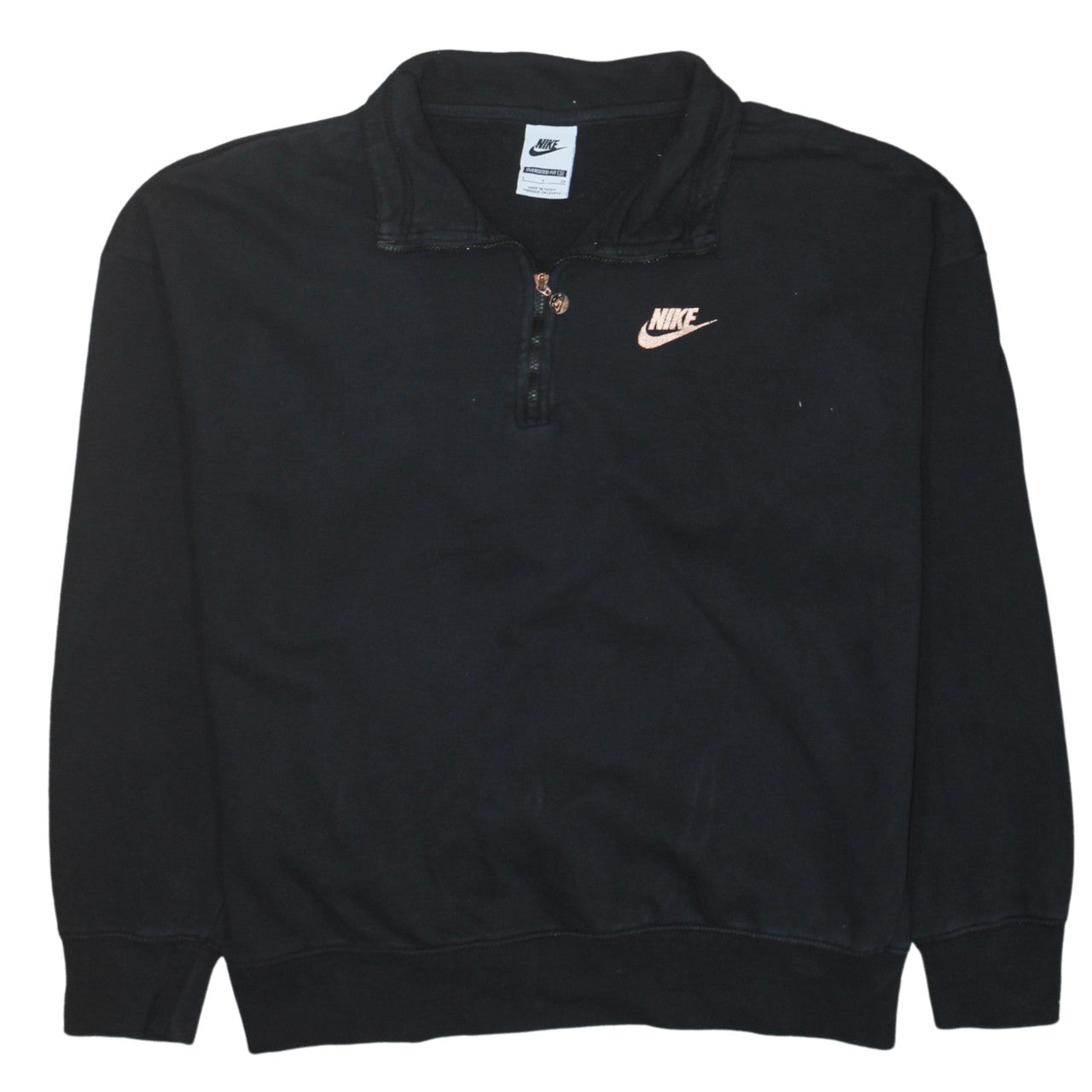 Womens UK Size S Nike Black Pullover Sweatshirt