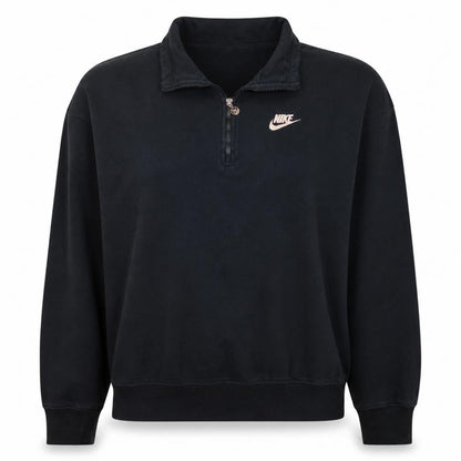Womens UK Size S Nike Black Pullover Sweatshirt