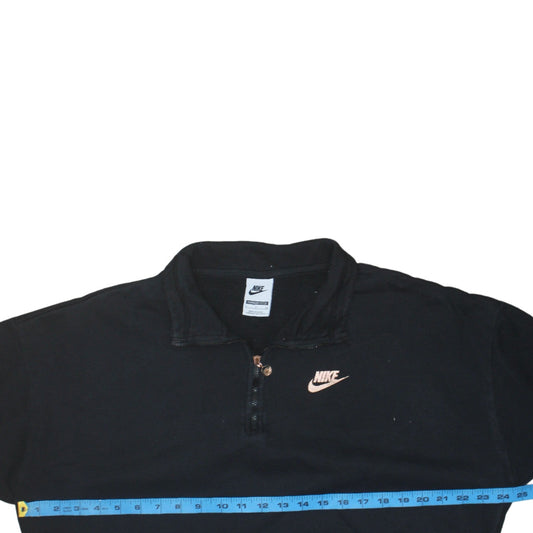 Womens UK Size S Nike Black Pullover Sweatshirt