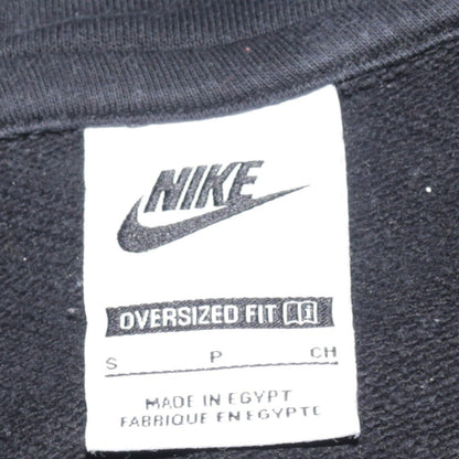Womens UK Size S Nike Black Pullover Sweatshirt