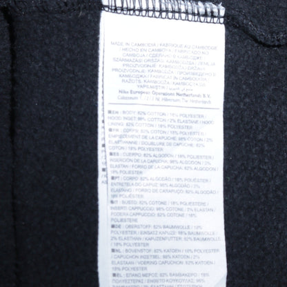Mens UK Size S Nike Black Pullover Hoodie