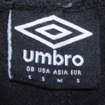 Umbro Womens Black Jogger Sweatpants Size S Fleece Lined Casual