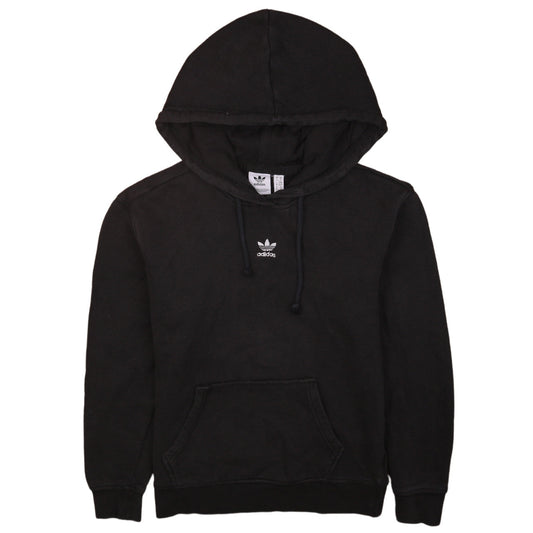 Womens UK Size XS adidas Black Pullover Hoodie