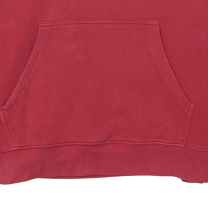 Womens UK Size L Champion Red Pullover Hoodie