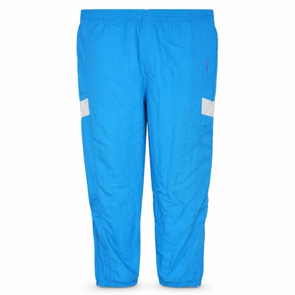 Mens UK Size L Reebok Regular Fit Track Pants Blue Trousers