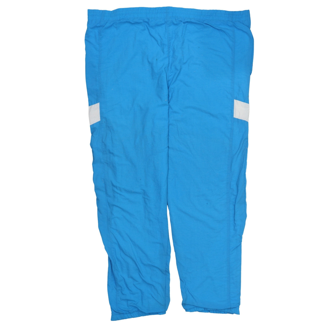 Mens UK Size L Reebok Regular Fit Track Pants Blue Trousers