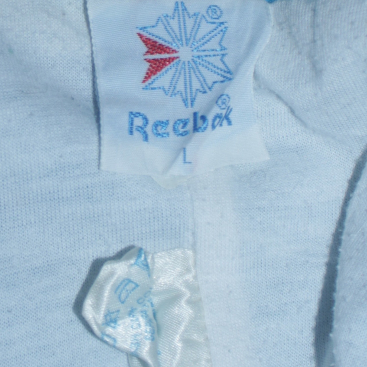 Mens UK Size L Reebok Regular Fit Track Pants Blue Trousers