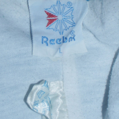 Mens UK Size L Reebok Regular Fit Track Pants Blue Trousers