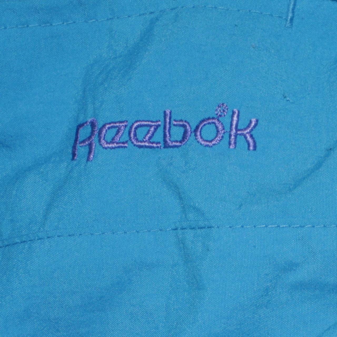 Mens UK Size L Reebok Regular Fit Track Pants Blue Trousers