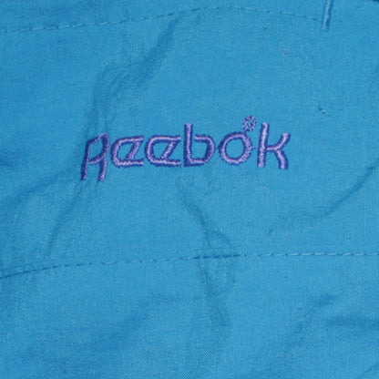 Mens UK Size L Reebok Regular Fit Track Pants Blue Trousers