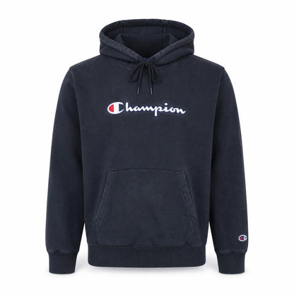 Mens UK Size M Champion Black Pullover Hoodie