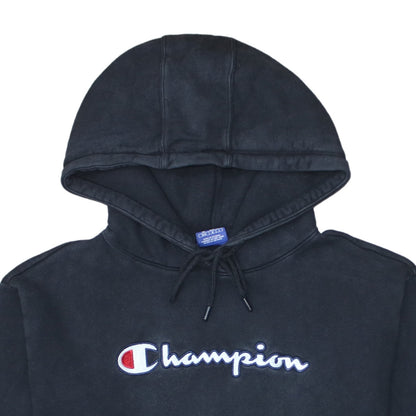 Mens UK Size M Champion Black Pullover Hoodie
