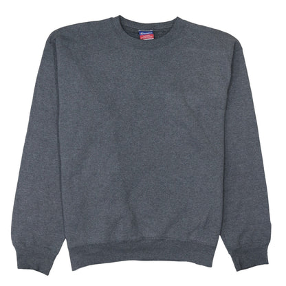Mens UK Size L Champion Grey Pullover Sweatshirt