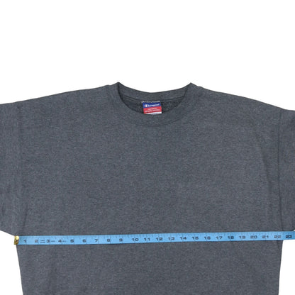 Mens UK Size L Champion Grey Pullover Sweatshirt