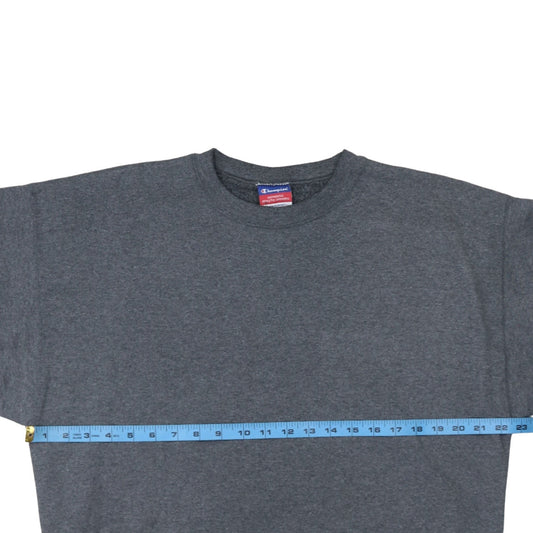 Mens UK Size L Champion Grey Pullover Sweatshirt