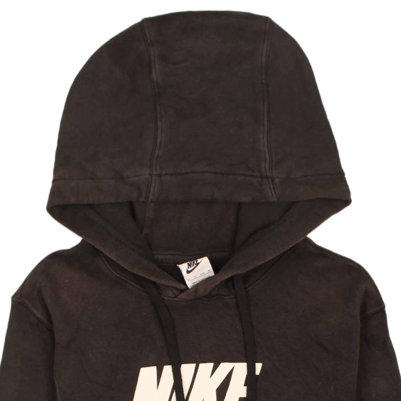 Mens UK Size XS Nike Black Pullover Hoodie