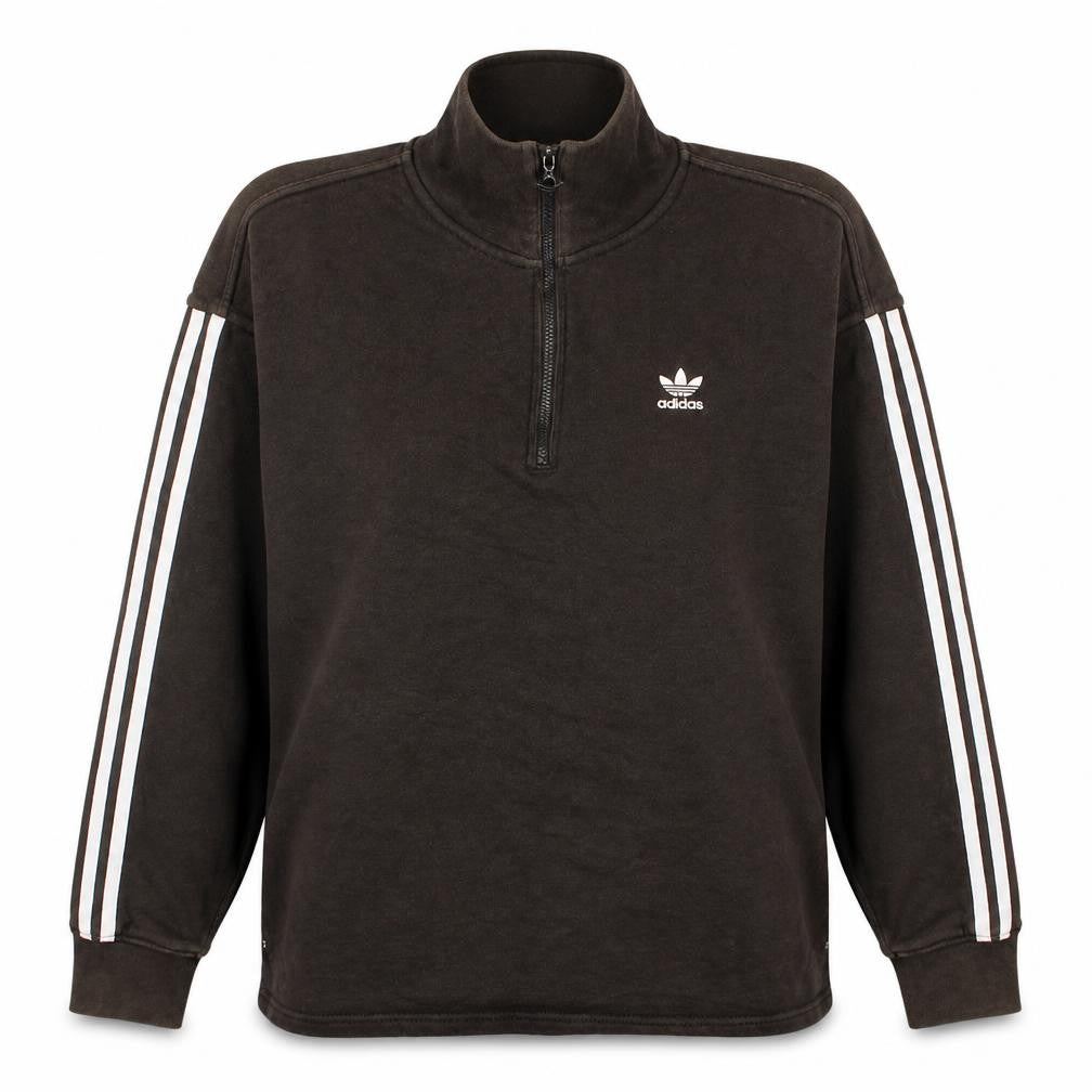 Womens UK Size 12 adidas Black Pullover Sweatshirt