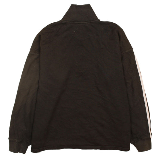 Womens UK Size 12 adidas Black Pullover Sweatshirt
