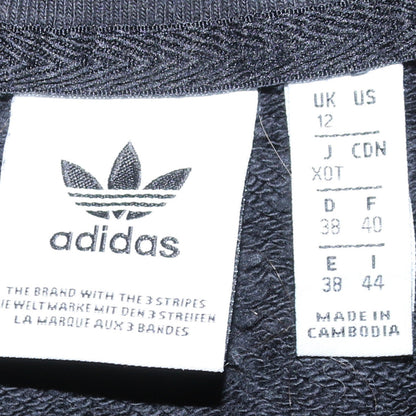 Womens UK Size 12 adidas Black Pullover Sweatshirt