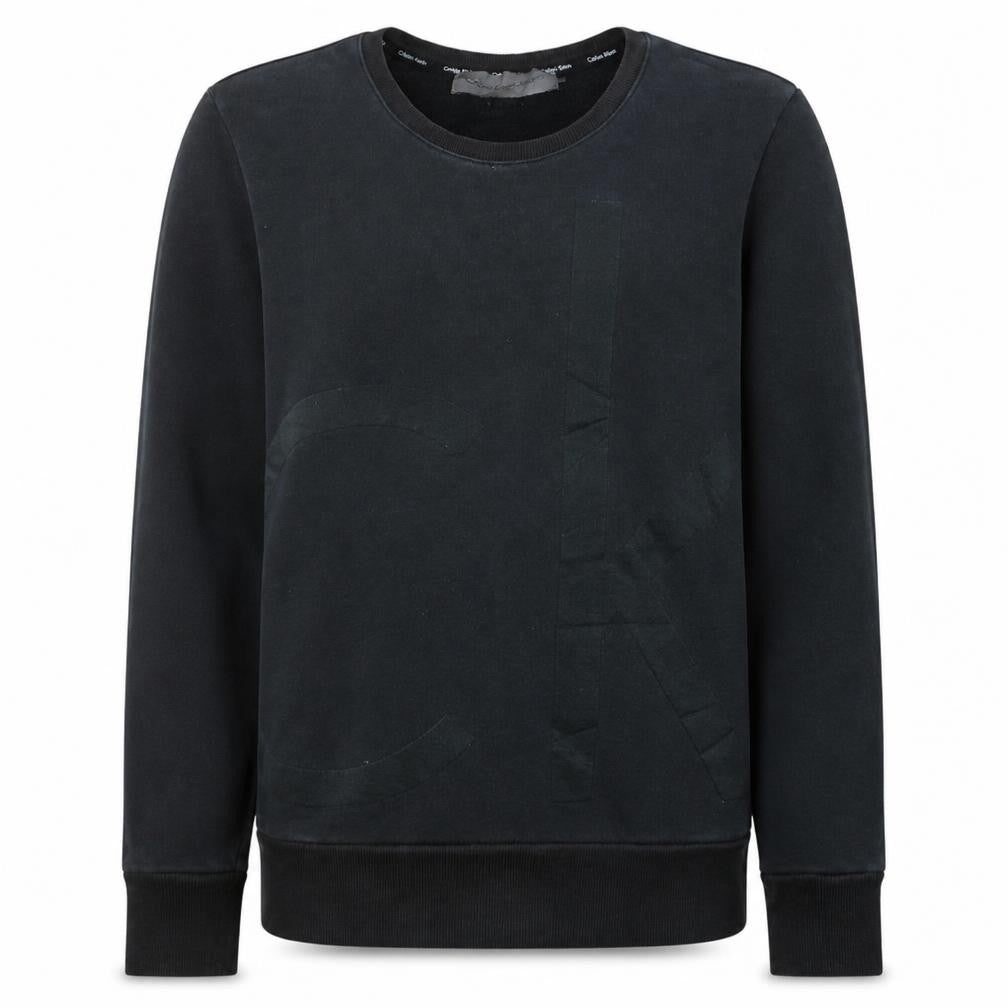 Mens UK Size S Calvin Klein Black Pullover Sweatshirt