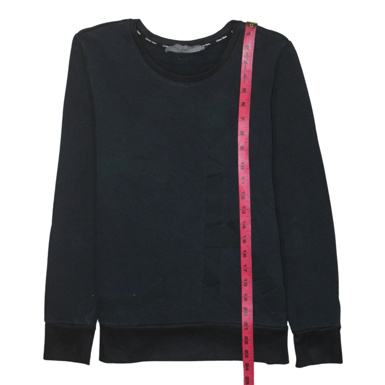 Mens UK Size S Calvin Klein Black Pullover Sweatshirt