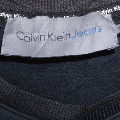 Mens UK Size S Calvin Klein Black Pullover Sweatshirt