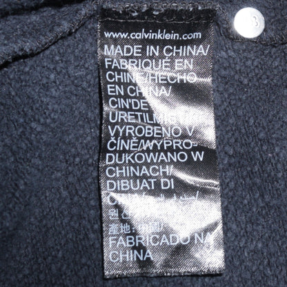 Mens UK Size S Calvin Klein Black Pullover Sweatshirt