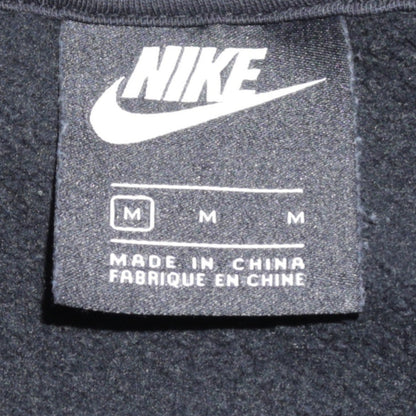 Mens UK Size M Nike Black Full Zip Hoodie