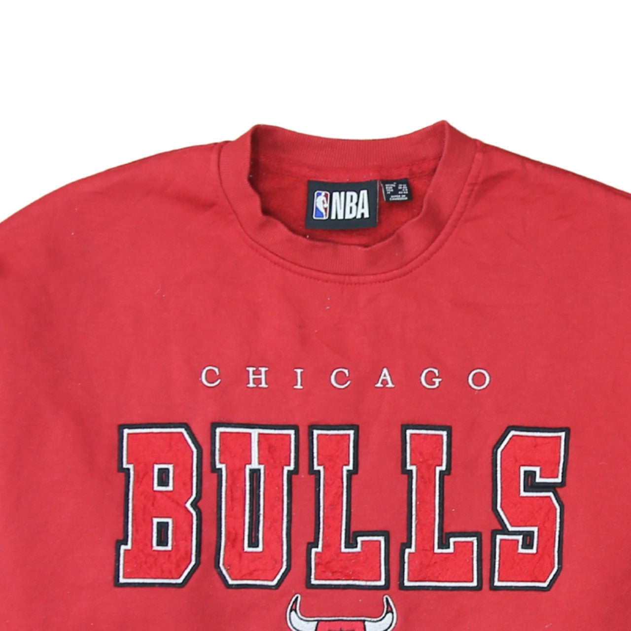 Womens UK Size S NBA Red Pullover Sweatshirt