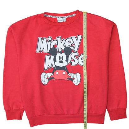 Womens UK Size XL Disney Red Pullover Sweatshirt