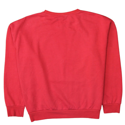 Womens UK Size XL Disney Red Pullover Sweatshirt