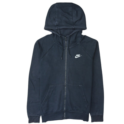 Mens UK Size S Nike Black Full Zip Hoodie
