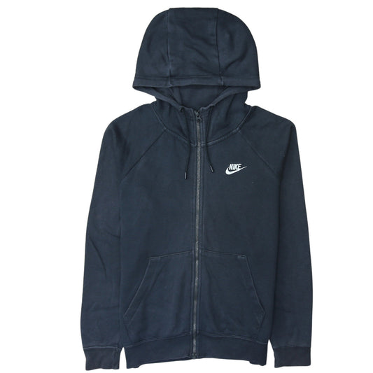 Mens UK Size S Nike Black Full Zip Hoodie
