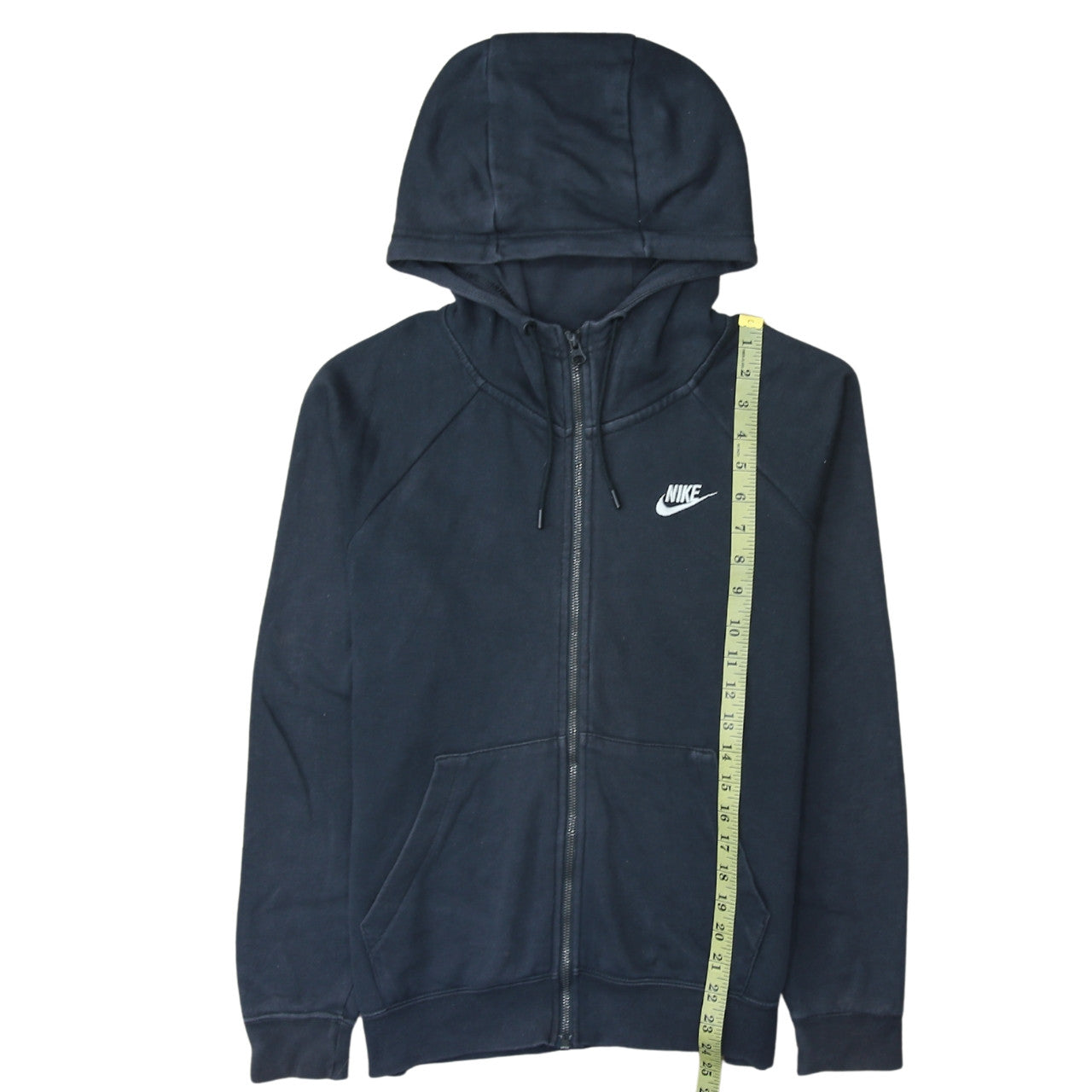 Mens UK Size S Nike Black Full Zip Hoodie