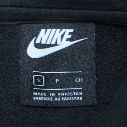 Mens UK Size S Nike Black Full Zip Hoodie