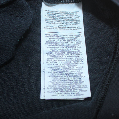 Mens UK Size S Nike Black Full Zip Hoodie