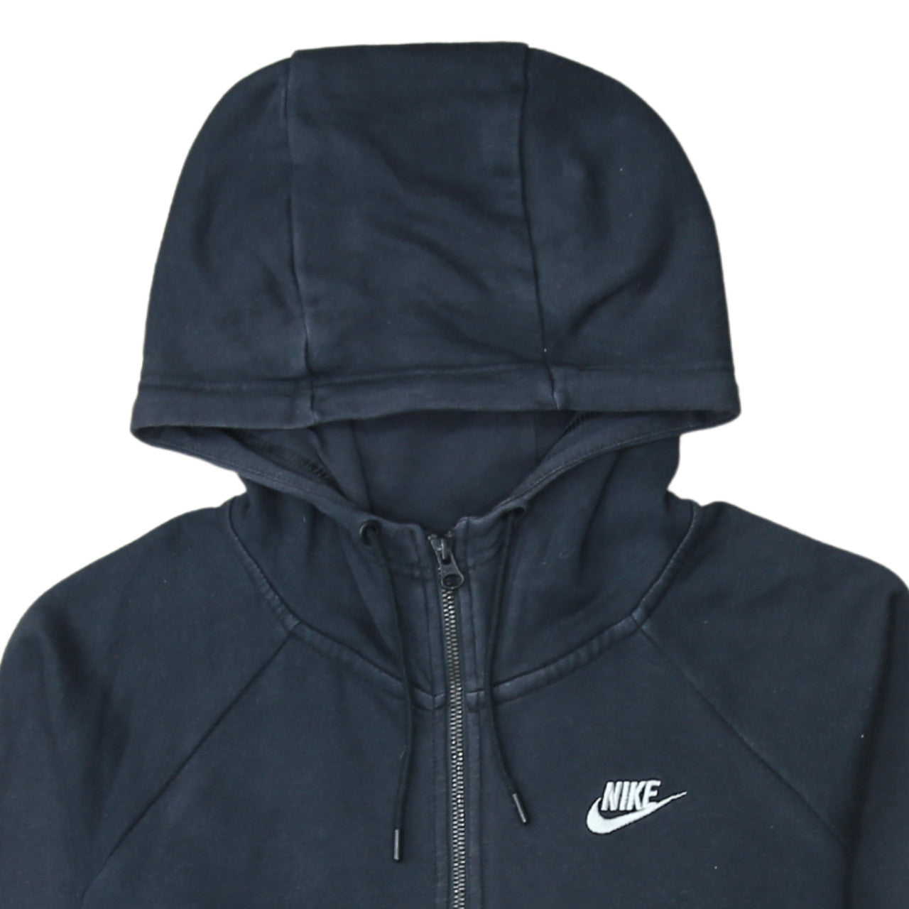 Mens UK Size S Nike Black Full Zip Hoodie