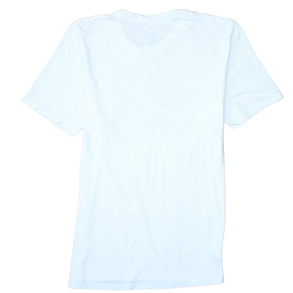 Mens UK Size S adidas White  T-Shirt