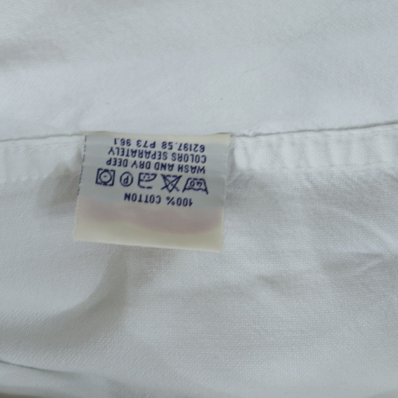 Levi's Men's White Regular Fit Long Sleeve Cotton Button-Up Shirt L