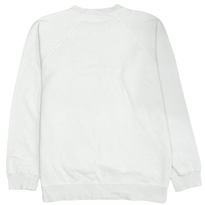 Mens UK Size L Levi's White Pullover Sweatshirt