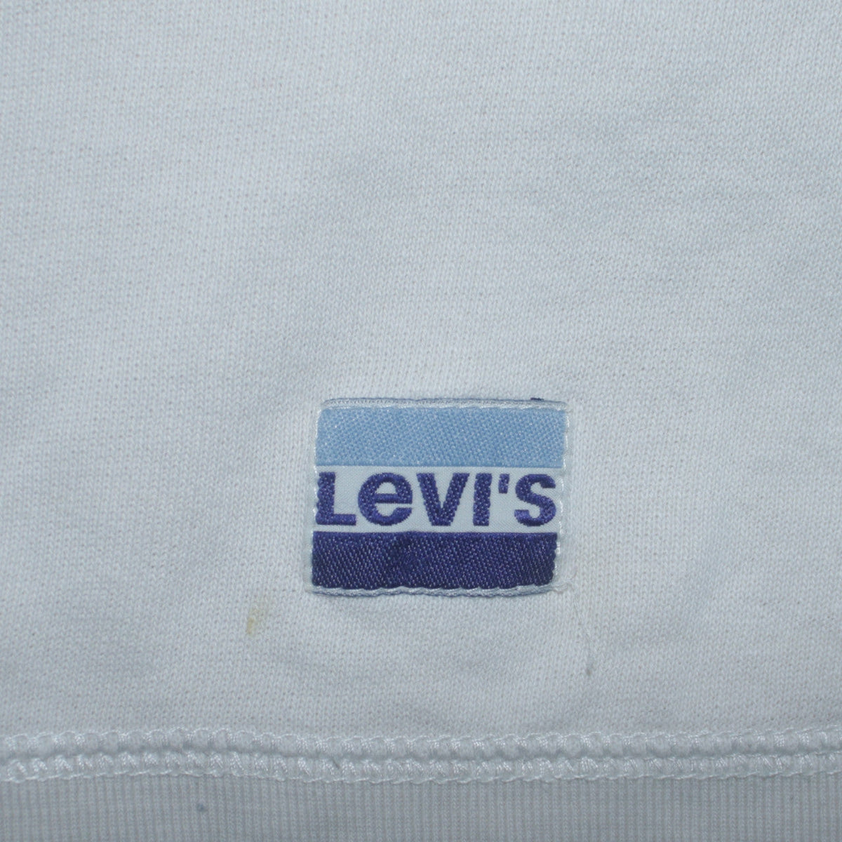 Mens UK Size L Levi's White Pullover Sweatshirt