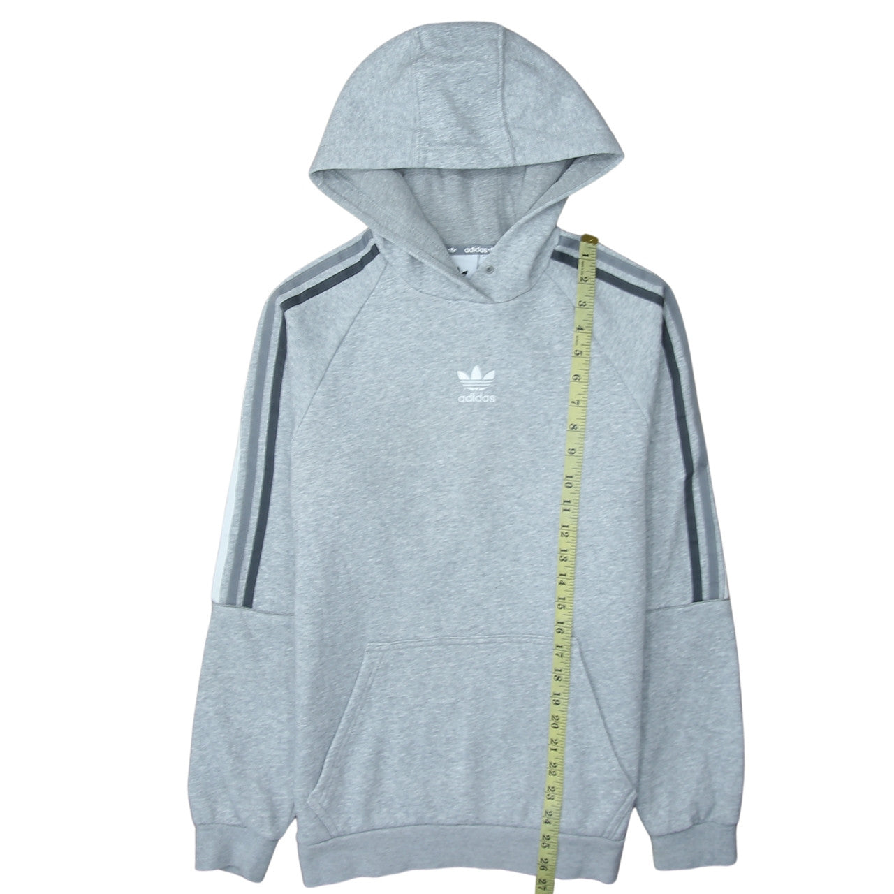 Mens UK Size S adidas Grey Pullover Hoodie
