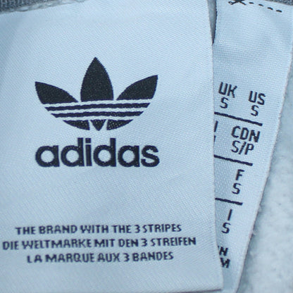 Mens UK Size S adidas Grey Pullover Hoodie