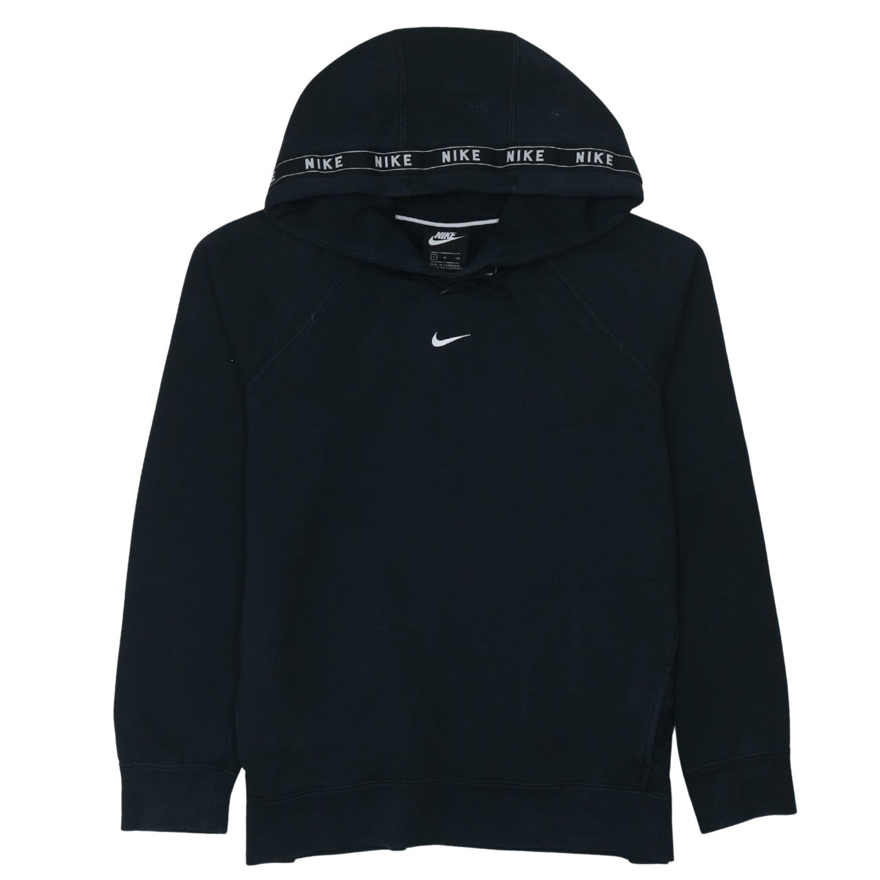 Mens UK Size S Nike Black Pullover Hoodie