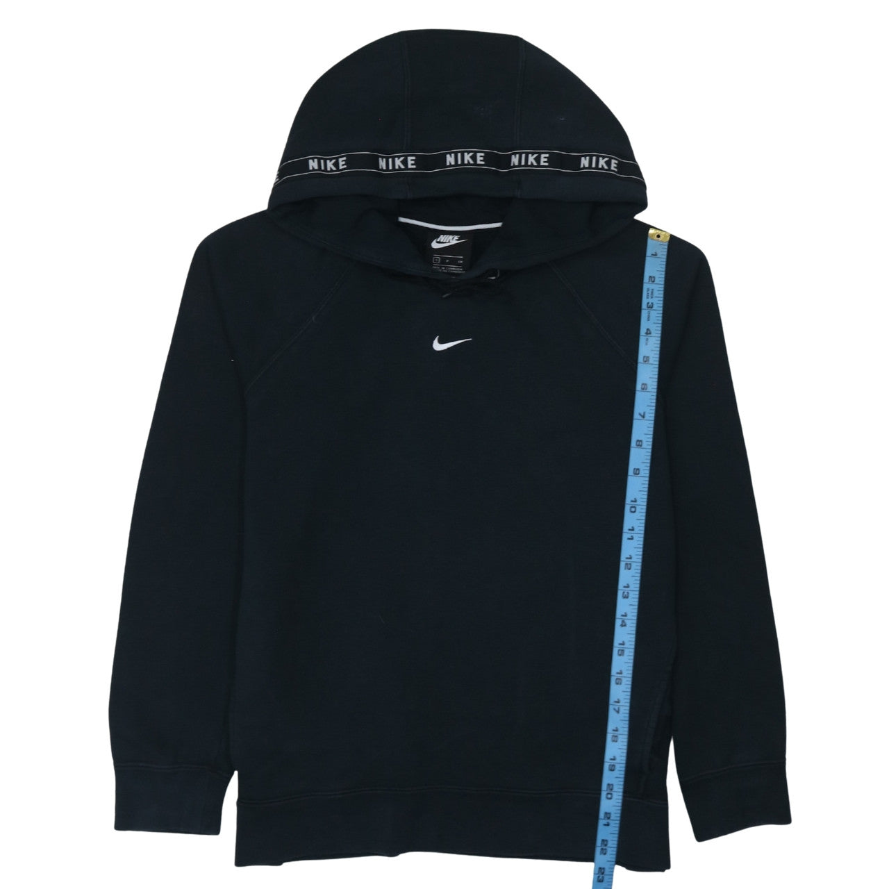Mens UK Size S Nike Black Pullover Hoodie
