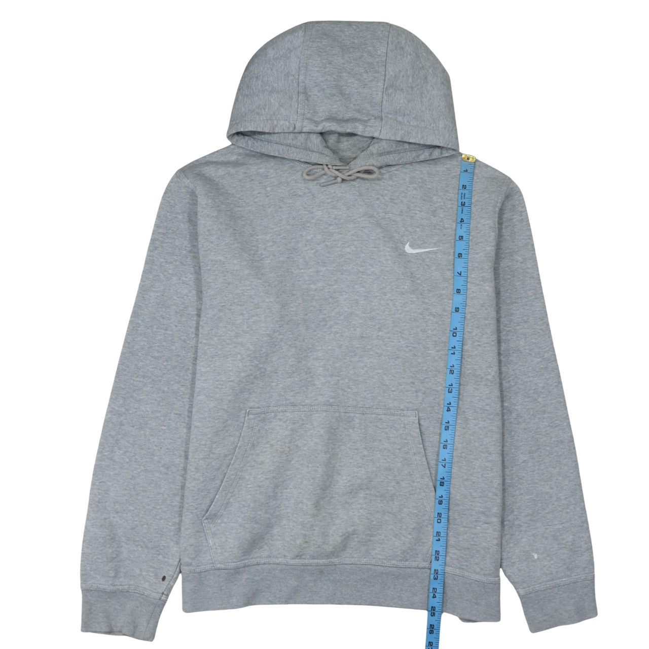 Mens UK Size XL Nike Grey Pullover Hoodie
